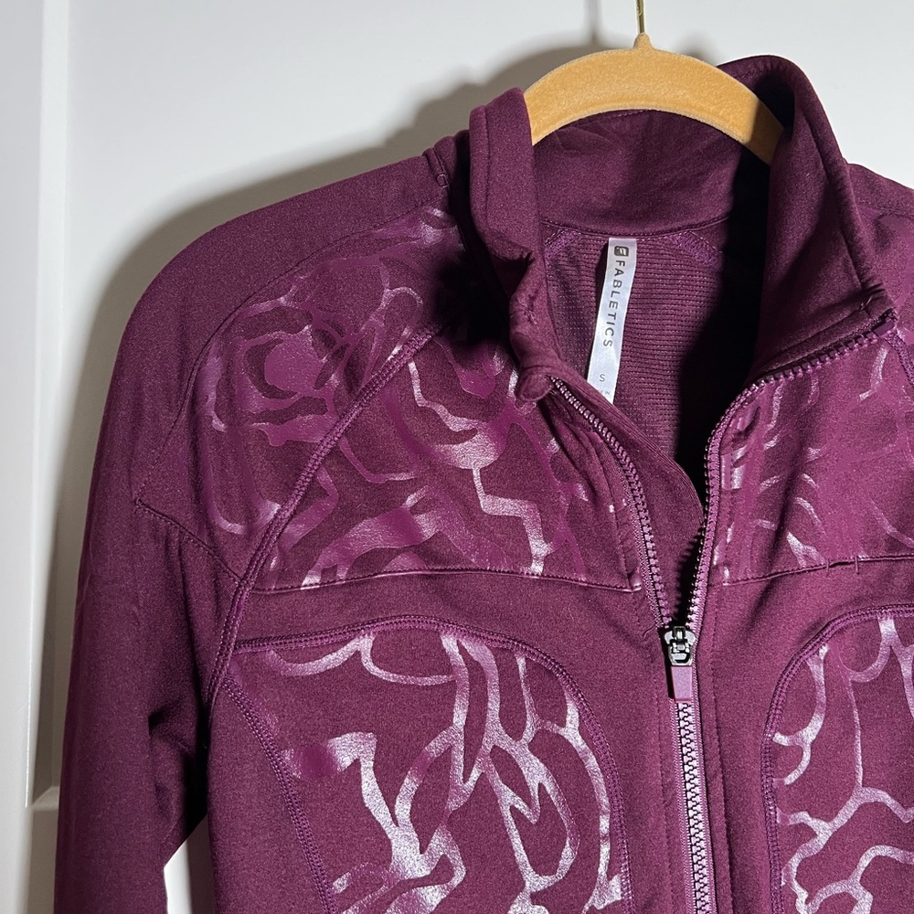 Fabletics Full Zip Cold Weather Jacket Small
